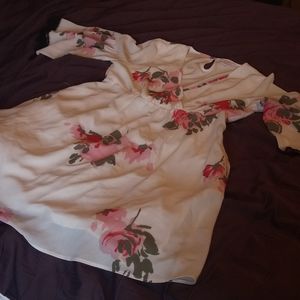 Candies rose print dress